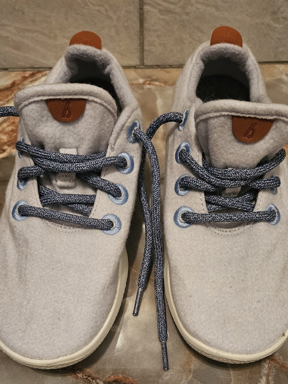 allbirds Women's Light Gray Wool Runner Mizzles